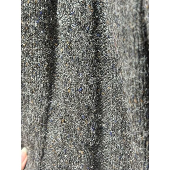 Claybrooke Outdoors Wool Blend Chunky Knit Button Up Grandpa Cardigan Women's M - Picture 3 of 11